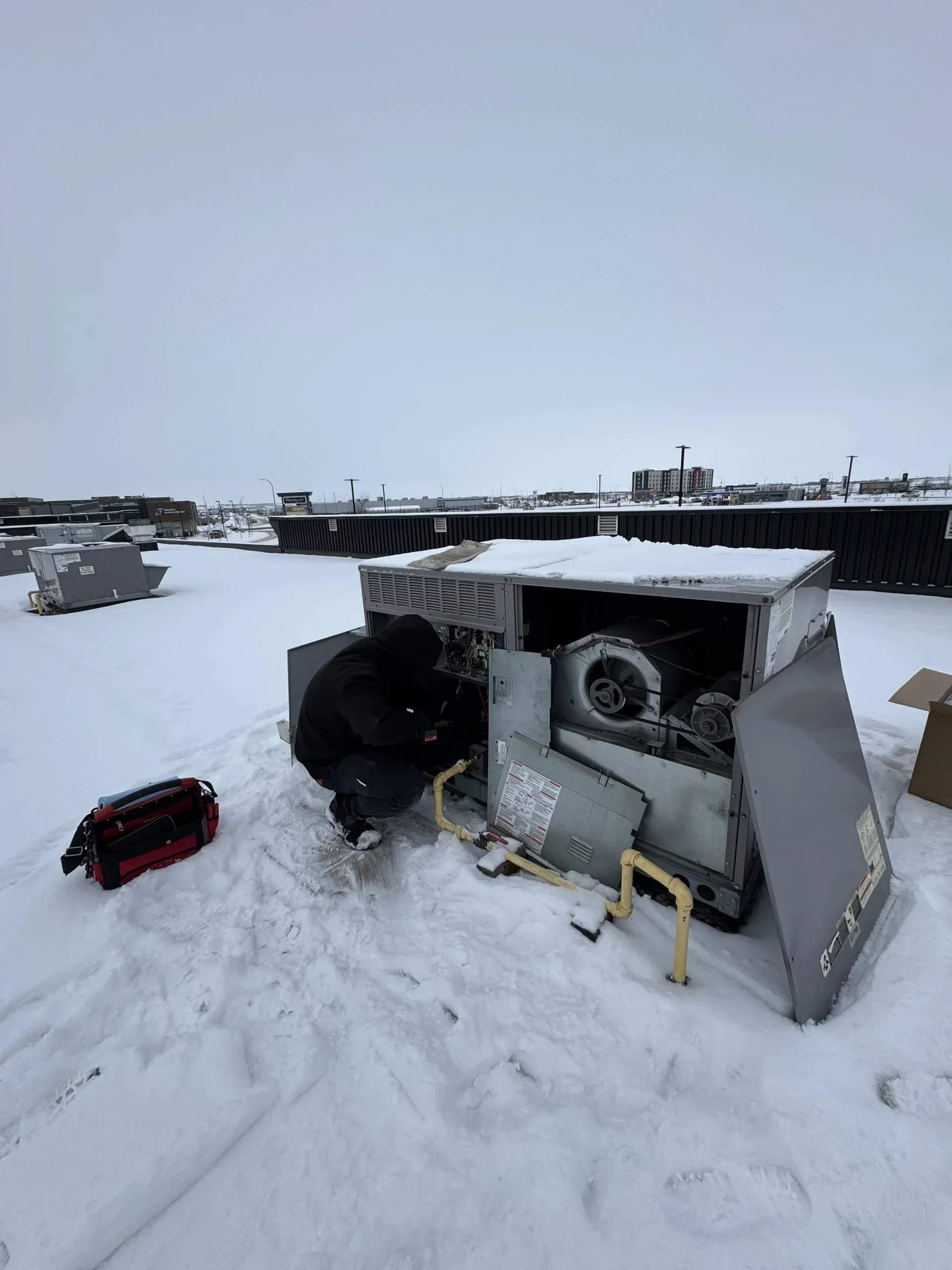 Rooftop Unit Service For HVAC in Grande Prairie