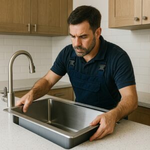 Installing a sink