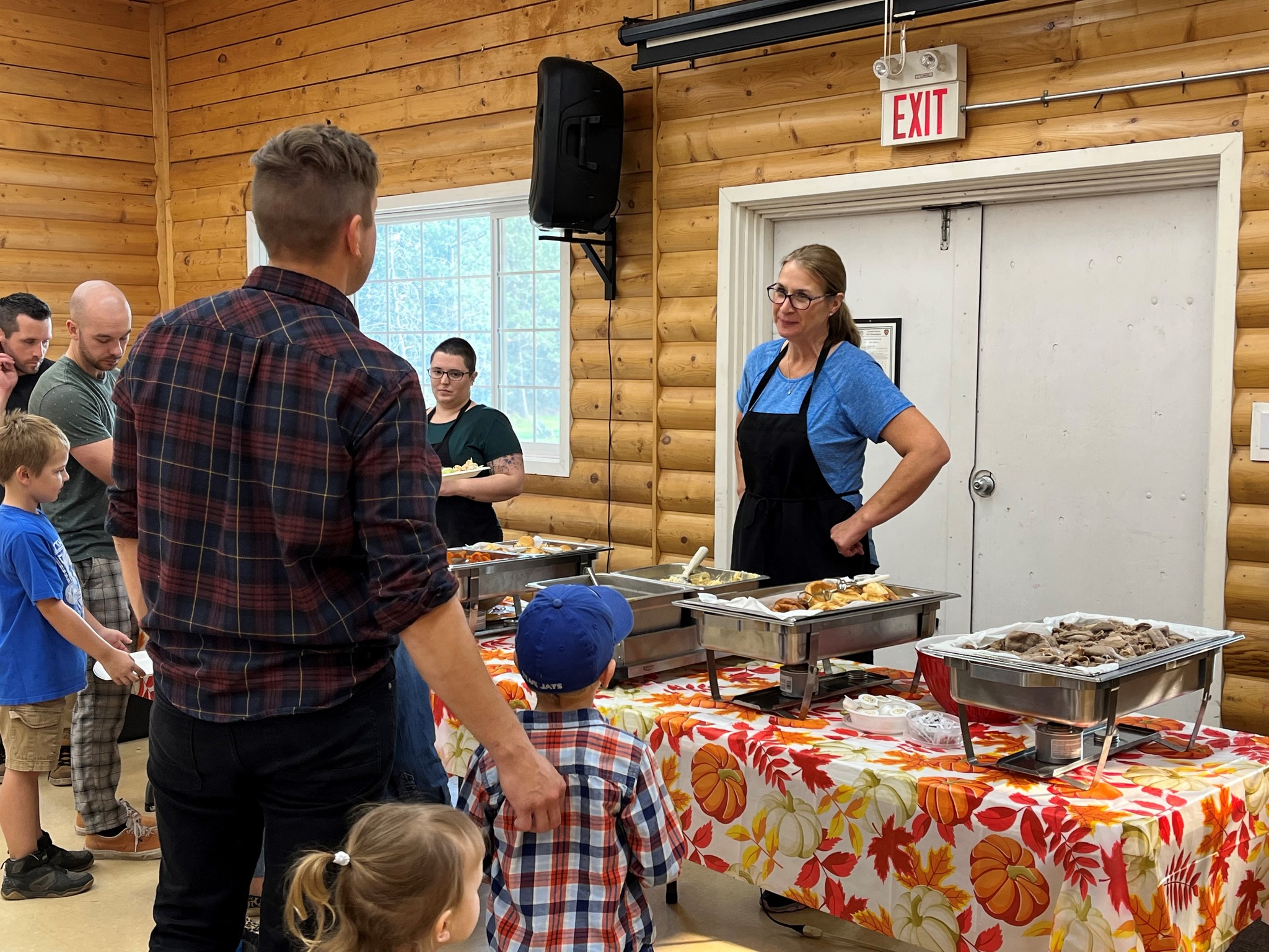 Cooking for food bacnk